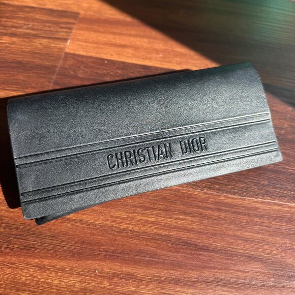 Chanel Metal Cat Eye Sunglasses 4222 in Gold (Pre-Owned) with DIOR Case - Picture 11 of 12